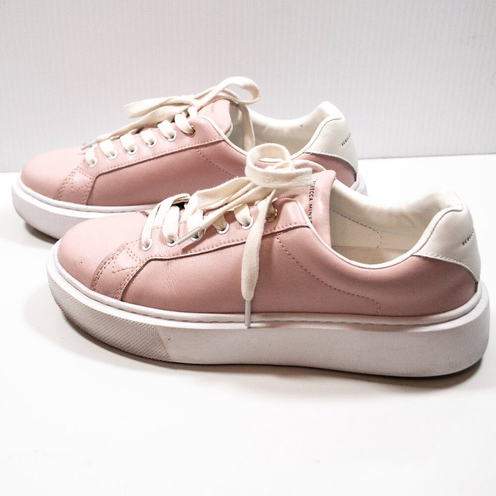 Rebecca Minkoff Pink and White Sneakers - Picture 2 of 5